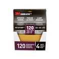 thumbnail image 2 of 3M™ SandBlaster™ Advanced Sanding Sanding Sheets 20120-G-4, with NO-SLIP GRIP, 120 Grit, 2 of 7