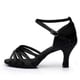 thumbnail image 1 of Women's Professional Latin Dance Shoes Satin Salsa Ballroom Wedding Dancing Shoes, 1 of 4