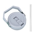 thumbnail image 2 of sunsanly 30Oz Tumbler Replacement Lid with Straw Dust Proof Stopper Spill Resistant Rubber Ring Straw Reusable Cup Lid, 2 of 8