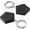 Black+Black, variant on XIHAMA Compatible Oppo Watch 3/ Watch 3 Pro/Watch 2 42mm 46mm Watch Charger, Adapter, Charging Cable Converter, Replacement Charger Dock for Oppo Watch Accessories