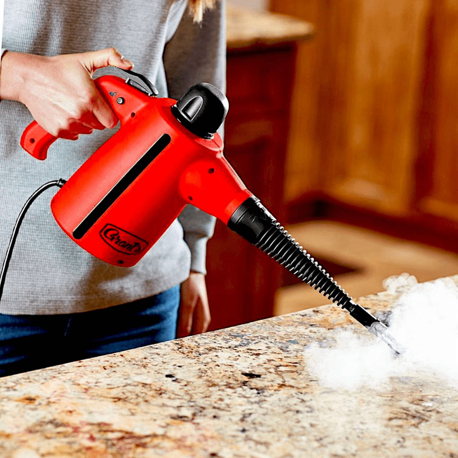 GRANT'S 1200 Watts Handheld Steam Cleaner 9 ft Power Cord With 11