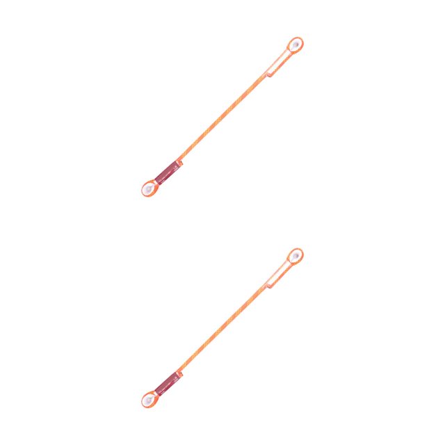 Greeniant 200 CM Cordón Prusik Cuerda Bucle Montañismo Actividades al Aire Libre Azul Naranja 2piezas Greeniant CBP572432