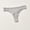 #078-Gray, variant on Warop Womens Lace Thong Panties, Seamless and Breathable Comfortable Underwear for Daily Wear