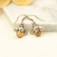 thumbnail image 3 of hanxiulin fashion zircon bee earrings diamond vintage bee earrings stud earrings, 3 of 7