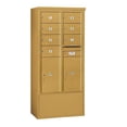 thumbnail image 3 of Salsbury Industries Freestanding USPS 10 Door Front Load 4C Horizontal Mail Center, 3 of 4