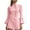 Pink-02, variant on Women's Stand Collar Pencil Dress, Button Down Bodycon Mini Dress for Office Bussiness