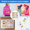 thumbnail image 5 of Juego de 6 pegatinas para niños y bebés, muchos diseños diferentes de pegatinas para álbumes de pegatinas con letras ABC, números, conos de azúcar, juegos de fiesta de cumpleaños para niños, 5 of 5