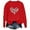 a-Red16227, variant on VNKIDY Girls Kids Valentine's Day Sweatshirt With Cute Heart Pattern Long Sleeve Crewneck Loose Fit Athletic Pullover For Holiday Casual Daily Outdoor Activities Stylish Tee