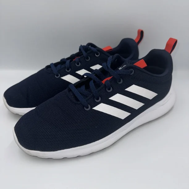 Adi-das Sneakers cloudfoam mens Shoes Sz 7 Blue White Orange