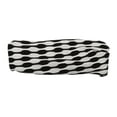 thumbnail image 4 of Unique Bargains 1 Pc Headband Dot Wide Fabric Hairband for Women Black, 4 of 5
