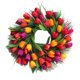thumbnail image 4 of Grandes Guirnaldas de Flor Artificial de 17.7 Pulgadas Hermosas Guirnaldas de Primavera para Principal, Decoraciones Caseras en Otoñ Multicolor Yotijar Guirnalda de la guirnalda de la pared de la puerta delantera, 4 of 7