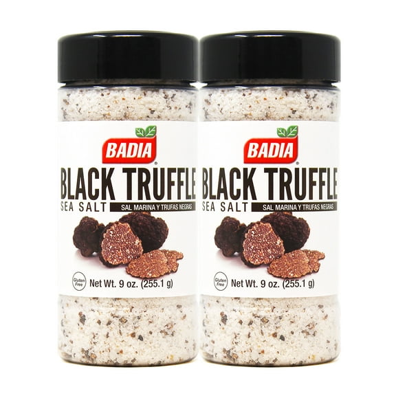 Badia Black Truffle Sea Salt, 9 oz - Palatize Pack of 2