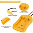 thumbnail image 3 of Battery Adapter Compatible with 20V Max Slider Lithium Battery 20V to 12V Step Down Battery Voltage Converter 180W Portable Buck Converter for Air Conditioner Fan Light, 3 of 8