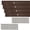 Brown, variant on Dreamscape E-Z Edge Aluminum Landscape Edging Kit, Mill Finish, 4 Pack 6ft Metal Lawn and Garden Border