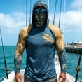 thumbnail image 5 of Yaoyar Fishing Shirts for Men Novelty Fish Graphic Long Sleeve Shirt UPF 50+ UV Sun Protection SPF Tops for Workout Hiking, 5 of 5