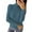 Blue, variant on Fiaer Fall Turtleneck Sweaters for Women Slim Fit Cozy Long Sleeve Solid Lightweight Fashion Comfort Button Decor Knit Tops Yellow XL