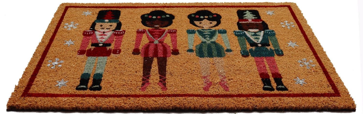 Tapis d’entrée en fibre de coco de Holiday Time