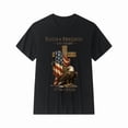 thumbnail image 2 of 250 Years Anniversary USA T-Shirt America Eagle Faith & Freedom Unisex Cotton, 2 of 9