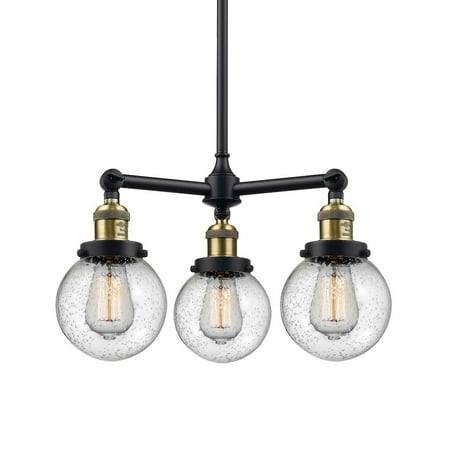 

Innovations Lighting 207-6 Beacon Beacon 3 Light 19 Wide Chandelier - Black