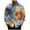 Multicolor, variant on lcziwo Tie Dye Shirts for Men Casual Long Sleeve Button Down Blouse Trendy Lapel Collar Business Work Tops Four Way Stretch Shirt