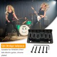 thumbnail image 2 of Sistema de puente de 6 cuerdas Puente rígido fijo de carga superior de 65 mm para Fender Strat Tele Likrtyny Para estrenar, 2 of 8