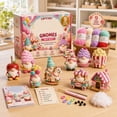 thumbnail image 2 of Cadancy Crochet Kit Gnomes 9 Piece Beginner DIY Amigurumi Tea Party Yarn Hook Pattern Guided Instruction Home Craft Gift for Adults Teens Supplies Holiday Christmas Stocking Stuffers, 2 of 6