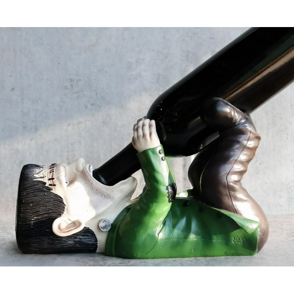 Prometheus Dr Victor Frankenstein Wine Holder Figurine 10.25"L Halloween Party