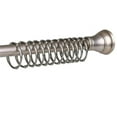 thumbnail image 3 of Utopia Alley Shower Hooks - Shower Curtain Rings for Bathroom - Rust Proof Shower Curtain Hooks for Shower Curtain or Liner - Set of 12, Brushed Nickel, 3 of 10