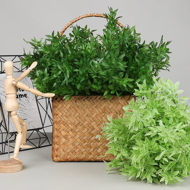 Gwong Decoración hogareña 1 ramo de plantas artificiales realistas antidesízos plástico elegante bricolaje simulación planta decoración del hogar Gwong 21082739
