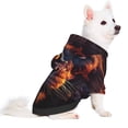 thumbnail image 2 of Balery Forest Cool Lion Sudadera con Capucha para Perros Pequeños – Ropa para Mascotas, Disfraz para Perros y Gatos, Ideal para Fiestas y Cosplay-Small, 2 of 7