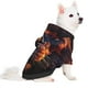 thumbnail image 2 of Fotbe Forest Cool Lion Sudadera con Estampado para Perros Pequeños – Suéter con Capucha para Mascotas, Tela Suave de Forro Polar con Bolsillo-X-Small, 2 of 7