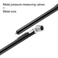 thumbnail image 4 of Unique Bargains 2pcs 10-100PSI Dual Head Truck Pen Tyre Tire Air Pressure Gauge Grip Air Gauge for Bike Car SUV Black, 4 of 6