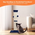 thumbnail image 3 of Rascador para gatos SOCATER Nature, de sisal, 84 cm, para gatos de interior, 3 of 7