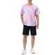 thumbnail image 2 of INSPIRE CHIC Camisetas de Hombre de Manga Corta Verano Tie Dye Camisetas Impresas Hip Hop M Azul Rosa, 2 of 6