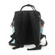 thumbnail image 3 of Fotbe Hanging Orchids Floral Blue Mochila Maternidad - Lona de Sarga Impermeable, Mochila de Pañales de Gran Capacidad con Múltiples Bolsillos y Correas Ajustables, 3 of 6