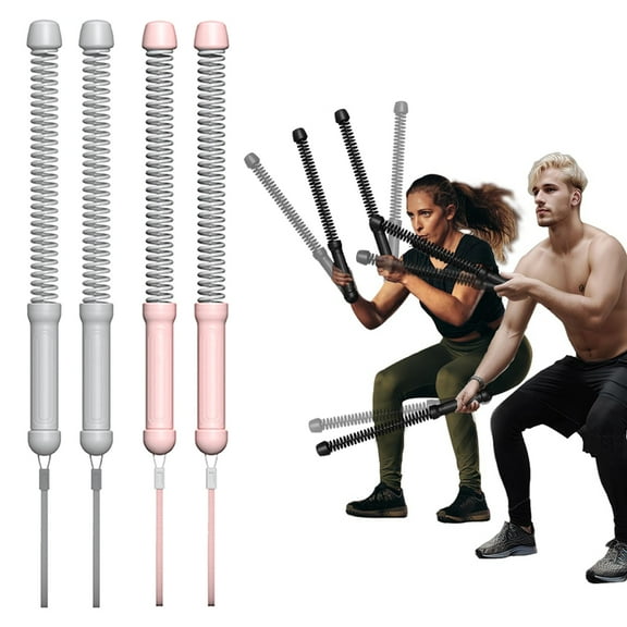 tasrioml 1 Pair Ropeless Battle Rope Lightweight Portable Workout Rope Muscle Arm Strength Training Non-slip Beginner Home Gym Workout Rope