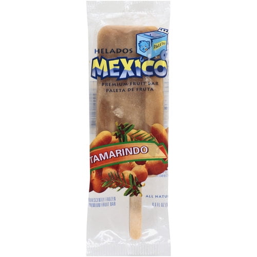 Helados Mexico Tamarindo Premium Fruit Bar 4 Oz Walmart Com Walmart Com