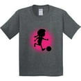 thumbnail image 3 of Inktastic Girl Soccer Player Sports Team Youth T-Shirt, 3 of 5
