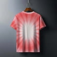 thumbnail image 6 of Odbmxy Tie-Dye Womens T Shirts Short Sleeve Summer Women's Tops Sports Workout Casual Loose Pullover Tops, 6 of 9