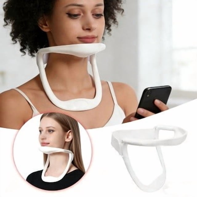 BotaniNest Neck Support Neck Stretcher Exerciser Adjustable Neck Brace Neck Traction Device Correction For Spine Pressure Neck Improving Forward Neck Posture