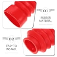 thumbnail image 3 of Hemoton 1 Pair Motorcycle Front Fork Gaiters Boots Shock Cushion Absorber Rubber Suspension Cover Gaiters Air Baffle Dusts Guard For Dirt Bike, 3 of 8