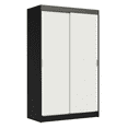 thumbnail image 1 of Ropero Closet Madesa Tokio 2 Puertas 2 Cajones Negro/Blanco2, 1 of 5