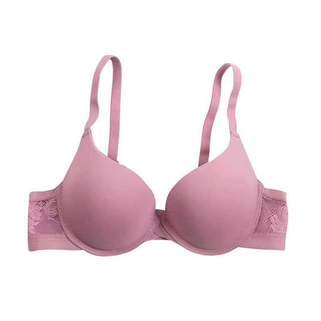 Lace Bra, Bra with Breathable Lightweight Support, Delicate Patchwork Design for Comfort and Shape, T-Shirt Bra for Women, Versatile for Everyday and Special Occasions