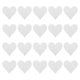 thumbnail image 1 of Parches en forma de corazón Uxcell, parches blancos, parches de planchar, apliques bordados de 2.8x2.68 pulgadas para reparación de ropa, mochila, 20 piezas, 1 of 6