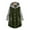 Army Green coat for women, variant on Usmixi Winter Plush Coat for Women Plush Overcoat for Women Fashion Color Patchwork Button Down Hooded Sweatshirt Outwear Cozy Fuzzy Fleece Coats with Pocket Casual Plush Coat