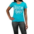 thumbnail image 2 of Hayabusa Women's Classic Spirit of the Fighter T-Shirt - Large - Blue, 2 of 4