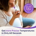 thumbnail image 3 of Easy@Home 100 Degree Basal Body Thermometer for Ovulation, EBT-018 (Purple), 3 of 9