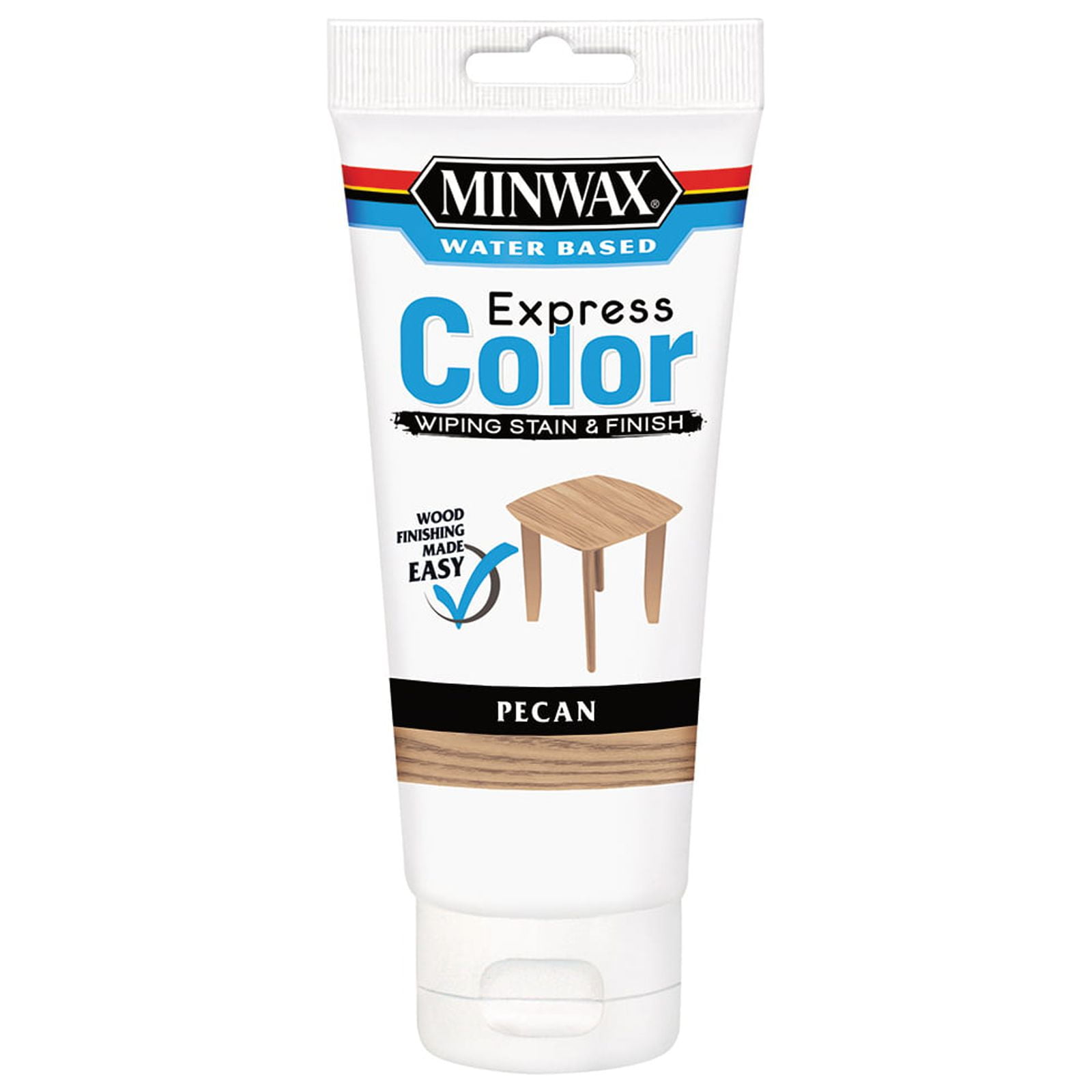Minwax Express Color Wiping Stain & Finish, Pecan, 6 fl. oz.