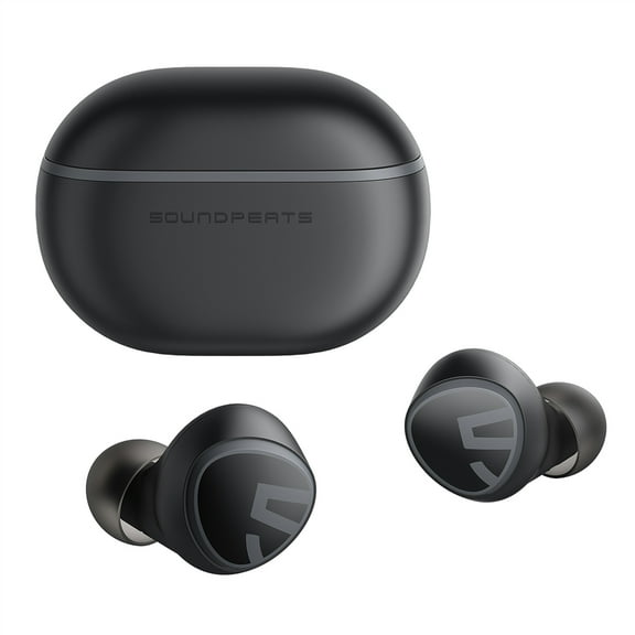 SOUNDPEATS Mini Wireless Earbuds Bluetooth 5.2 Headphones in-Ear Stereo Earphones,Black