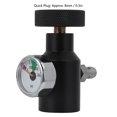 thumbnail image 2 of M Buder Adaptador de Recarga de Cilindro de CO2 Conector Regulador de Presión Accesorio para Máquina de SodaStream 0-3000psi Aluminio y Cobre Negro Duradero Fácil Instalación, 2 of 9